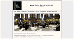 Desktop Screenshot of klarinetkollektief.nl
